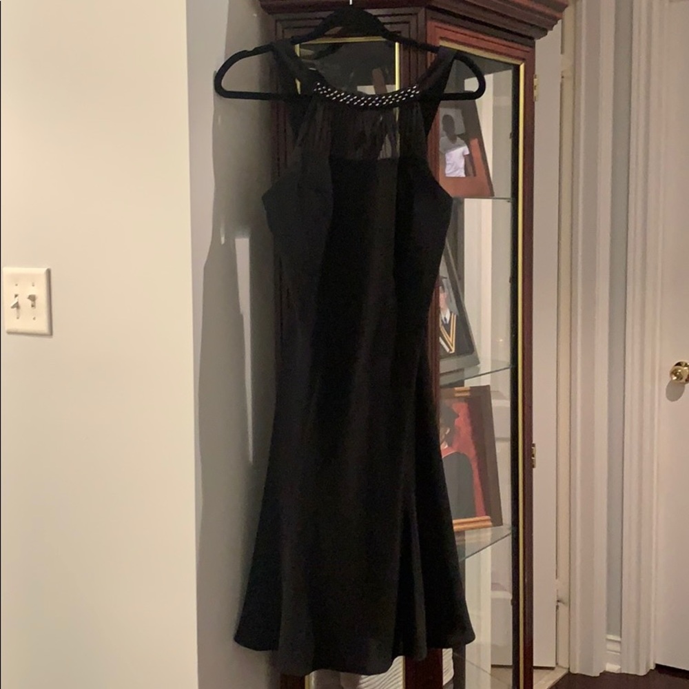 Black evening dress